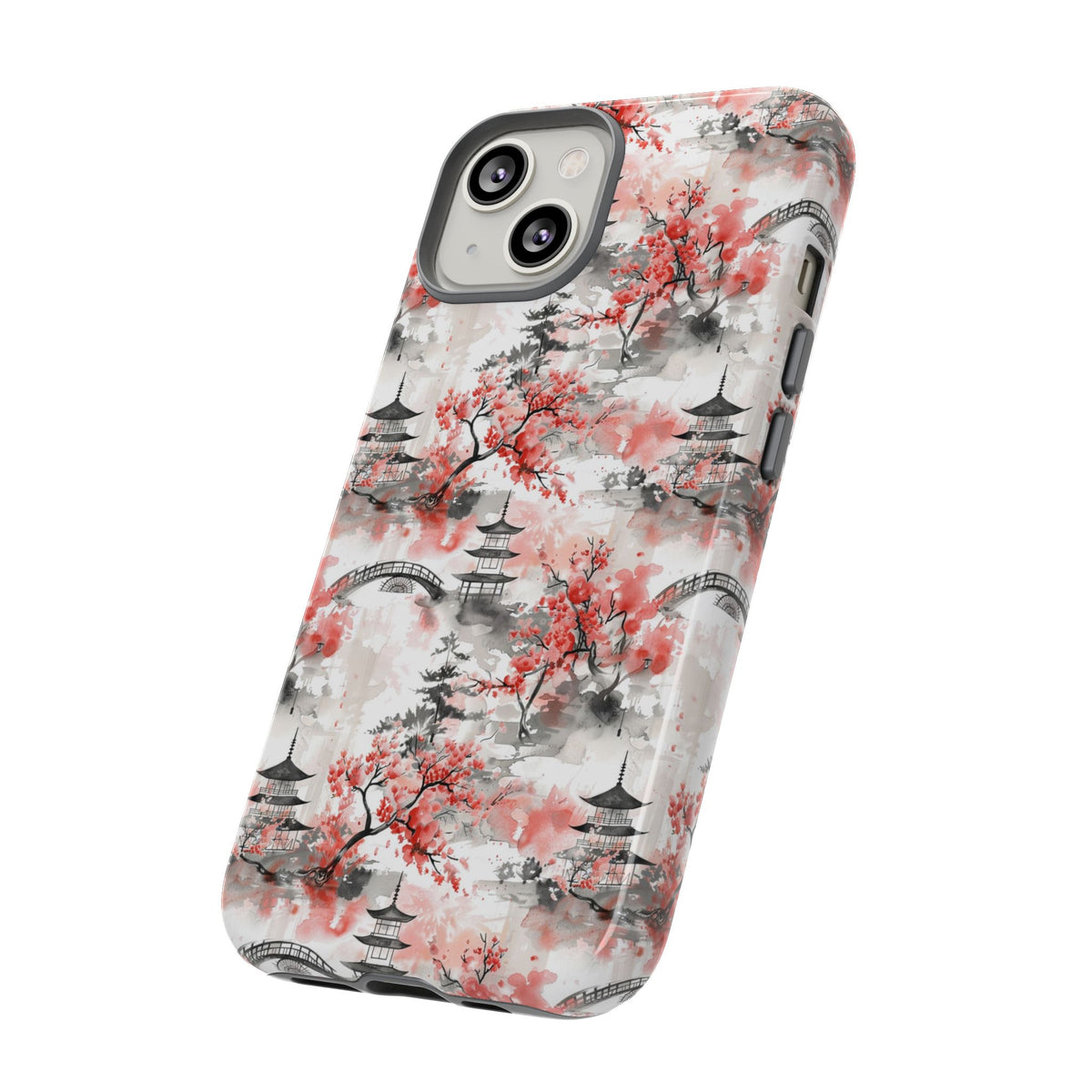 Japanese Pattern Phone Case – Elegant & Timeless Design for Your Phone 122