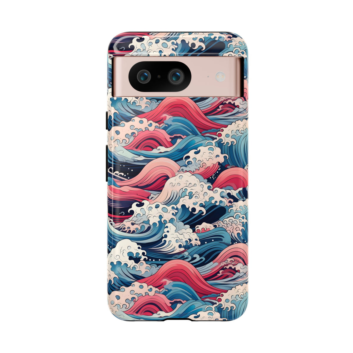 Japanese Waves Phone Case – Embrace Timeless Elegance with Classic Design 3