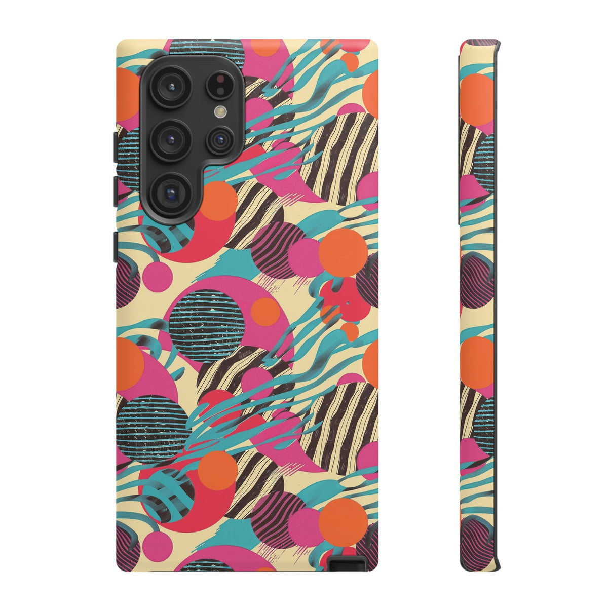 Retro 80s Seamless Phone Case – Vintage Style Meets Modern Protection 167