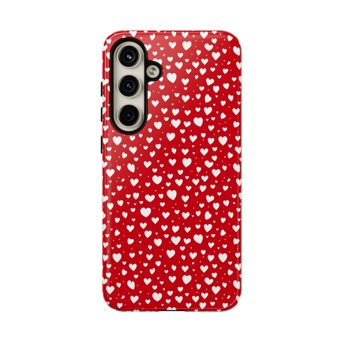 Heart Pattern Phone Case – Stylish & Loving Design for Your Device 819