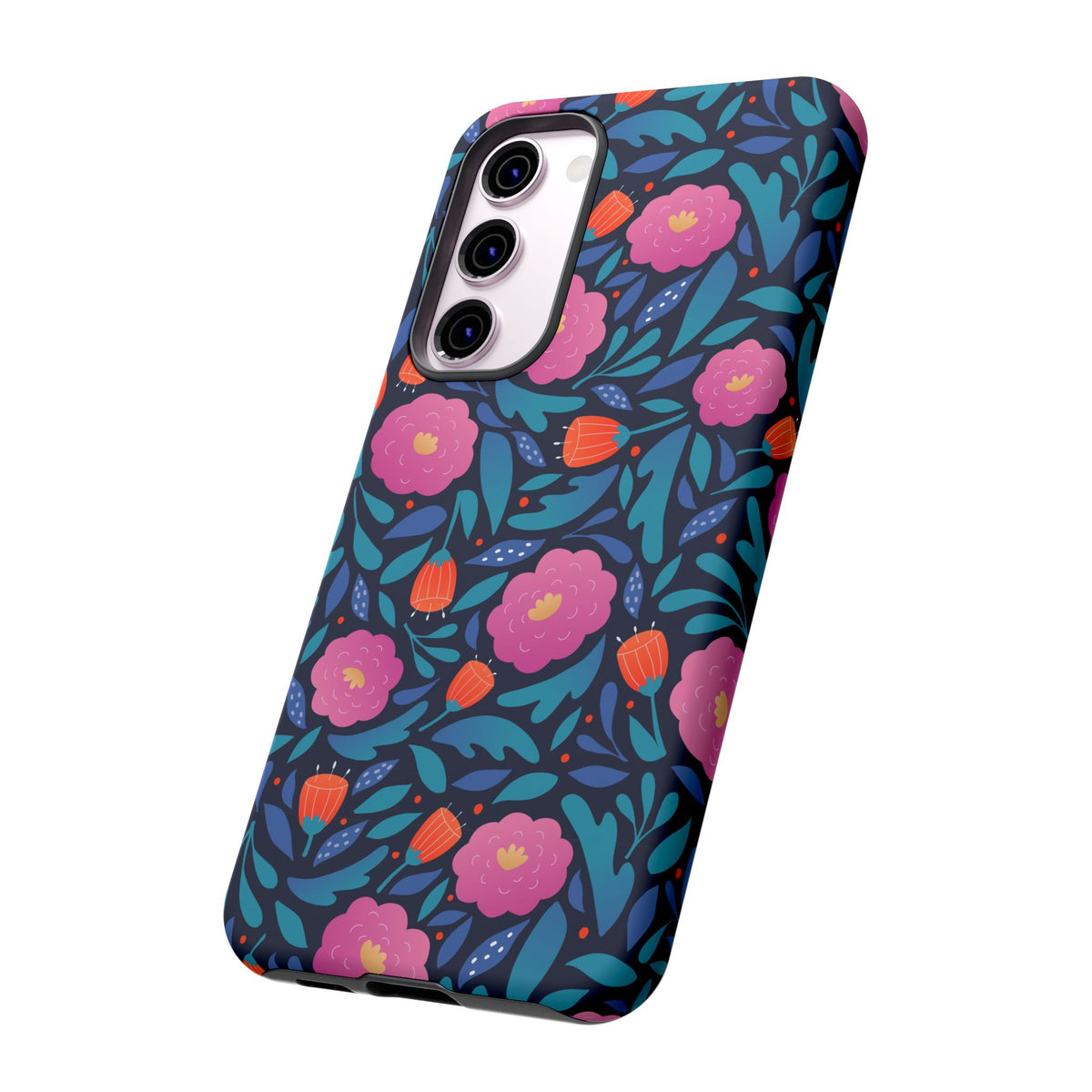 Colorful Little Flower Design Phone Case – Bright and Cheerful Floral Phone Cover 2