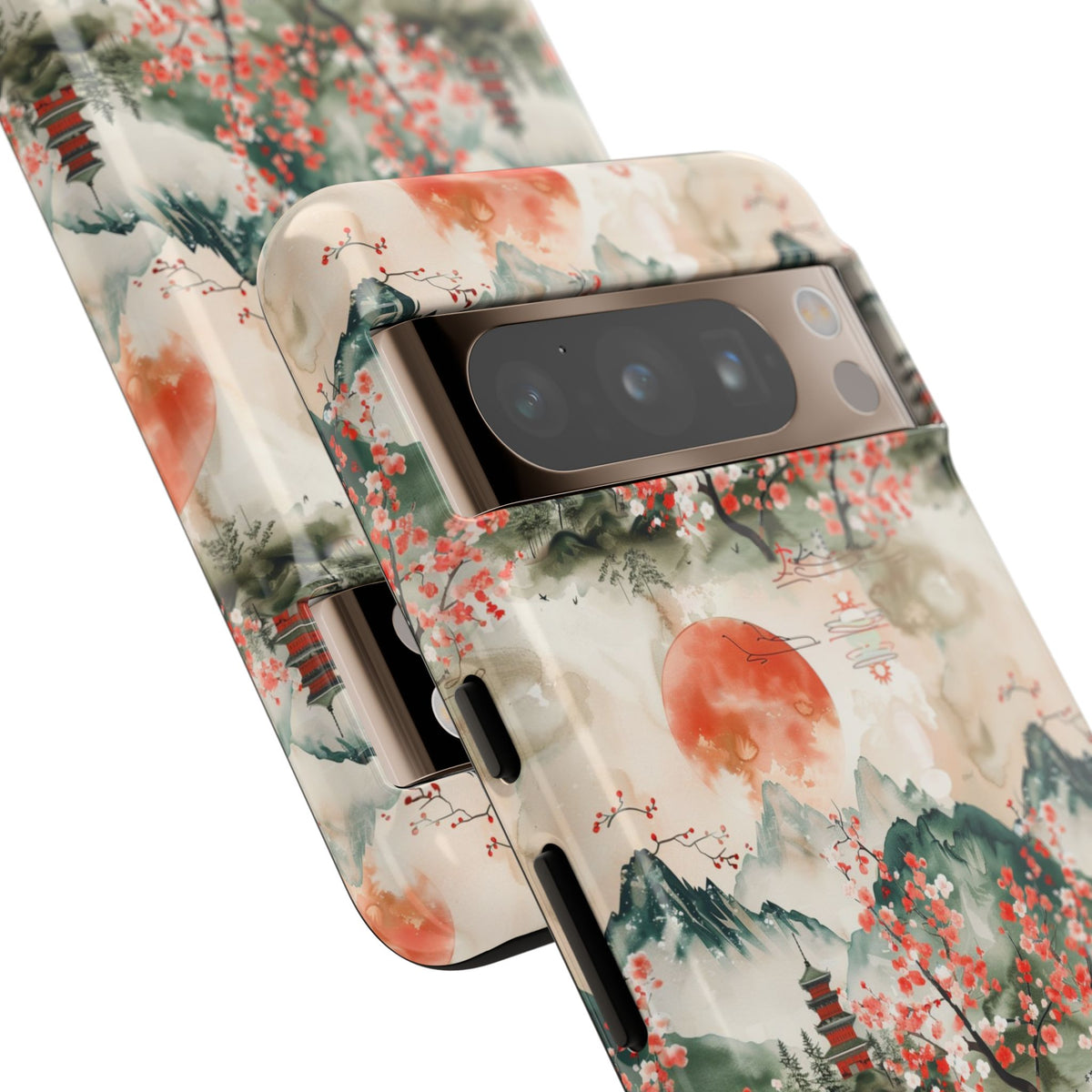 Japanese Pattern Phone Case – Elegant & Timeless Design for Your Phone 057