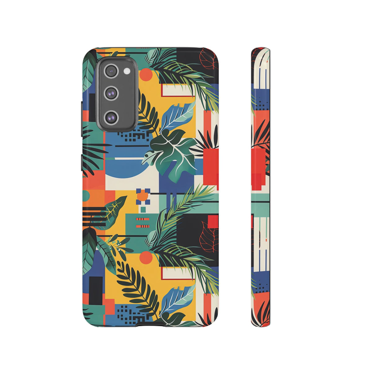 Jungle Collage Phone Case – Vibrant & Durable Nature-Inspired Protection