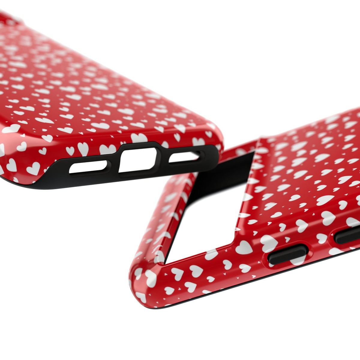 Heart Pattern Phone Case – Stylish & Loving Design for Your Device 819