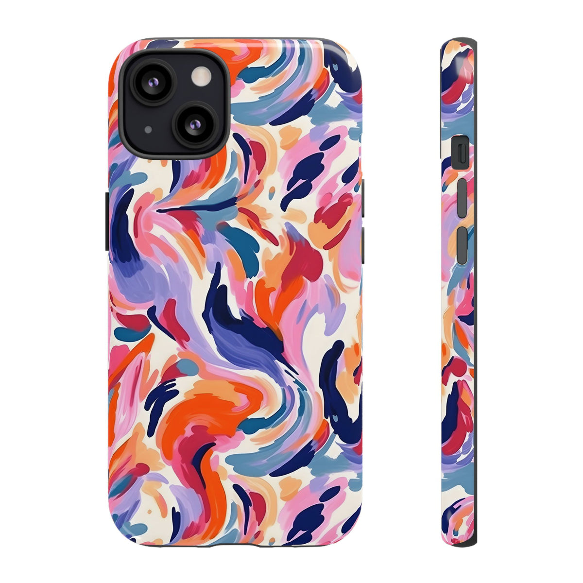 Abstract Painting Design Phone Case – Modern Art-Inspired Phone Cover 3