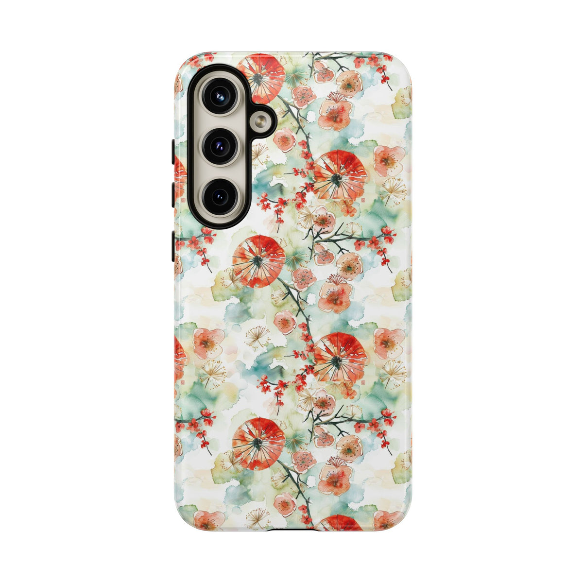 Japanese Pattern Phone Case – Elegant & Timeless Design for Your Phone 042