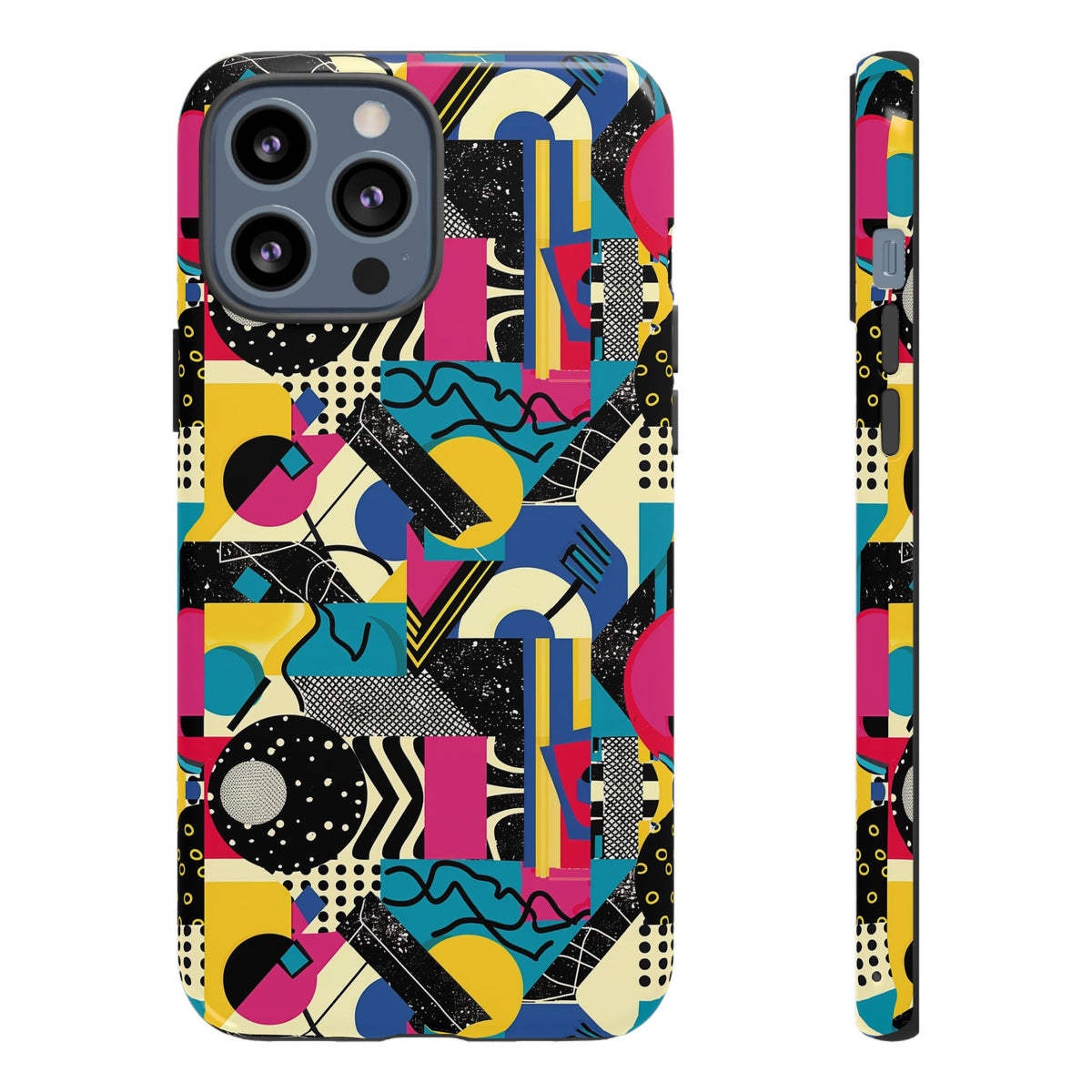 Retro 80s Seamless Phone Case – Vintage Style Meets Modern Protection 194