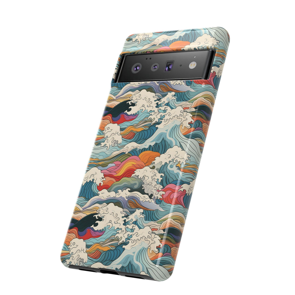 Japanese Waves Phone Case – Embrace Timeless Elegance with Classic Design 2