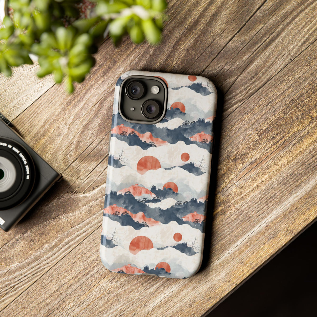 Japanese Pattern Phone Case – Elegant & Timeless Design for Your Phone 139