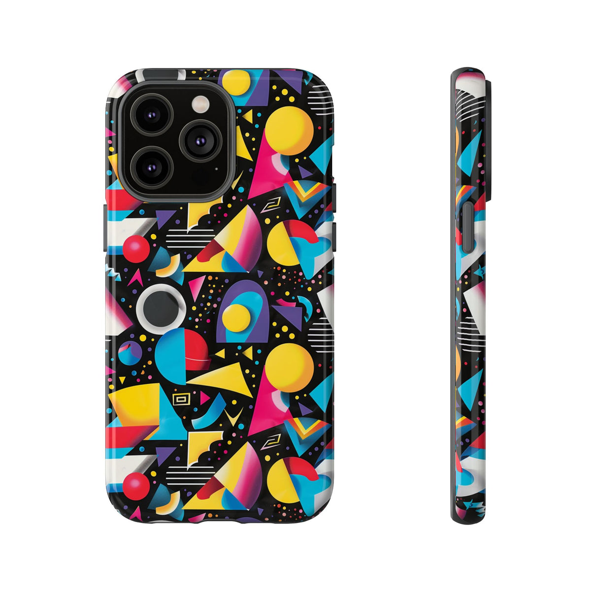 Retro 80s Seamless Phone Case – Vintage Style Meets Modern Protection 093