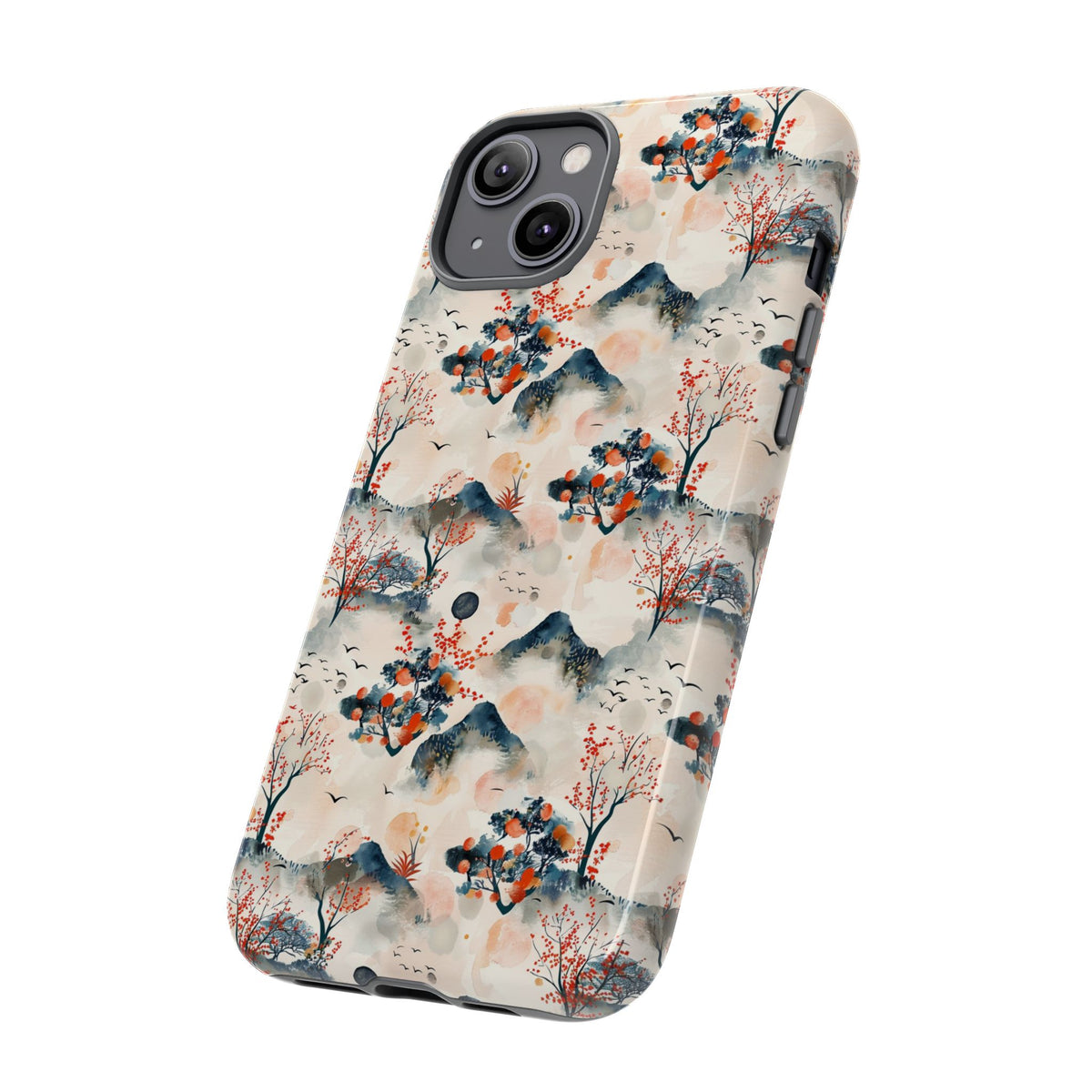 Japanese Pattern Phone Case – Elegant & Timeless Design for Your Phone 501