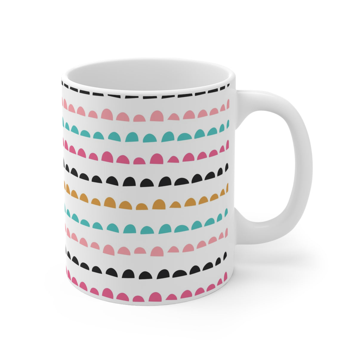 Cute Abstract Doodle Coffee Mug – Fun and Whimsical Drinkware 6