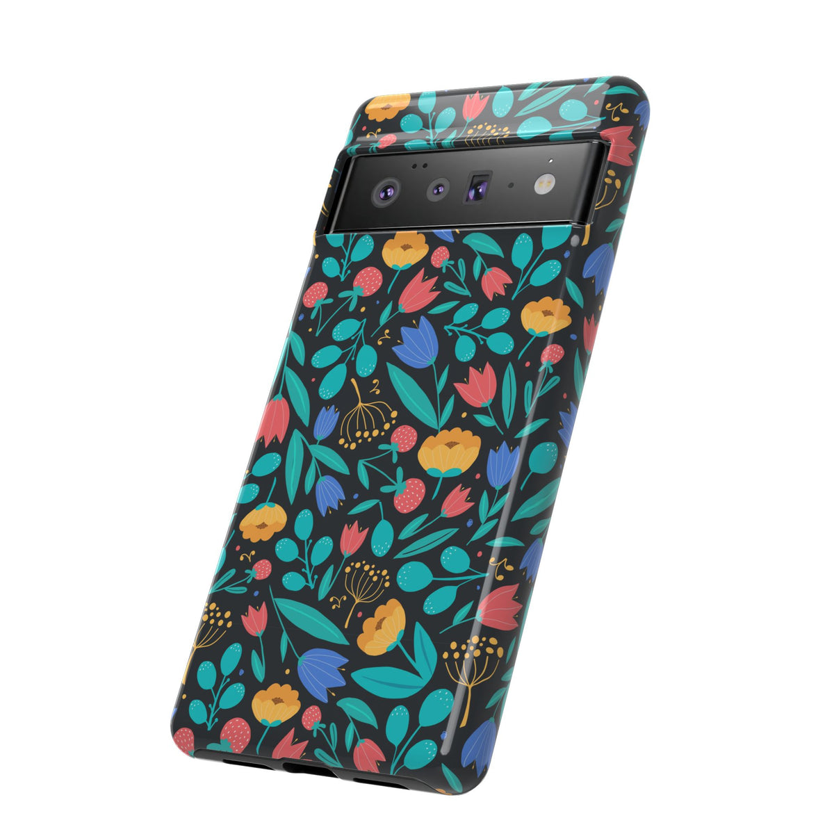 Colorful Little Flower Design Phone Case – Bright and Cheerful Floral Phone Cover