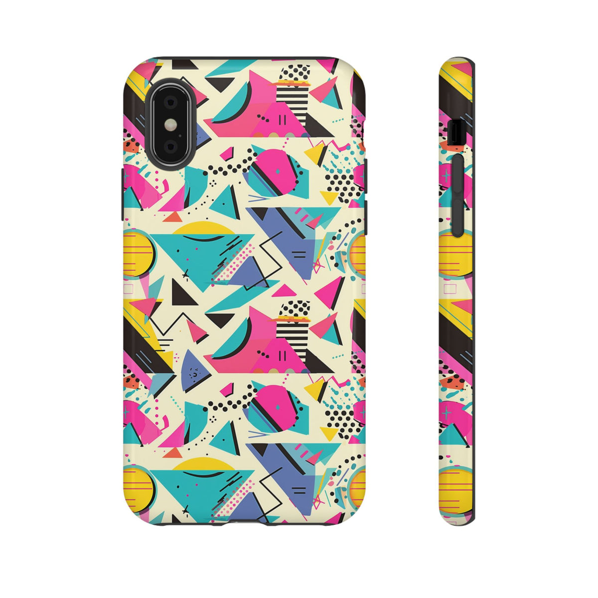 Retro 80s Seamless Phone Case – Vintage Style Meets Modern Protection 104