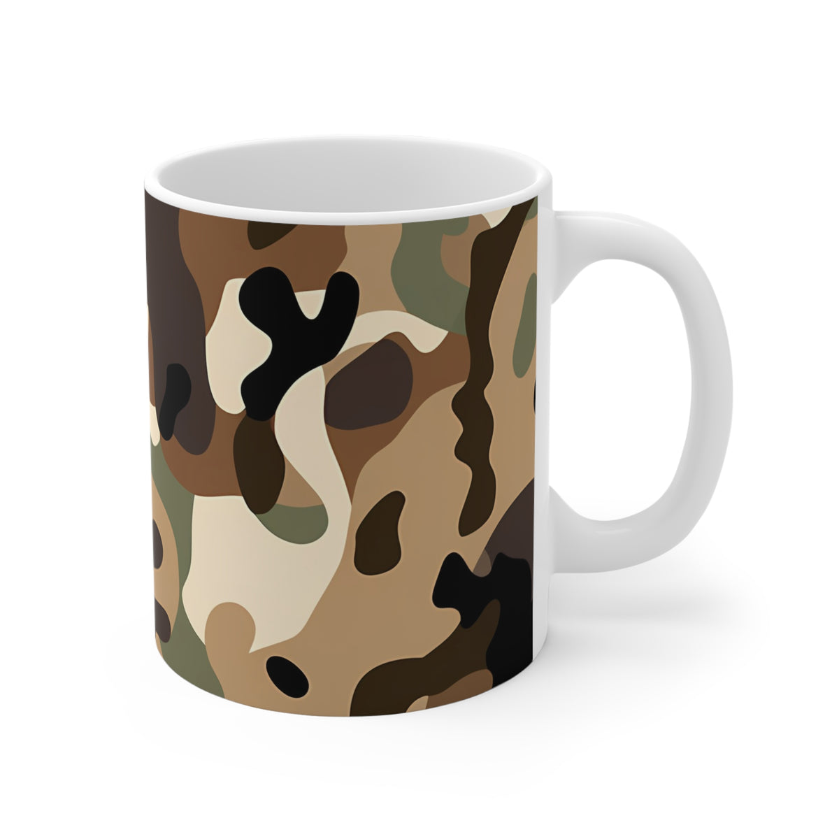 All-Over Camouflage Pattern Coffee Mug 02