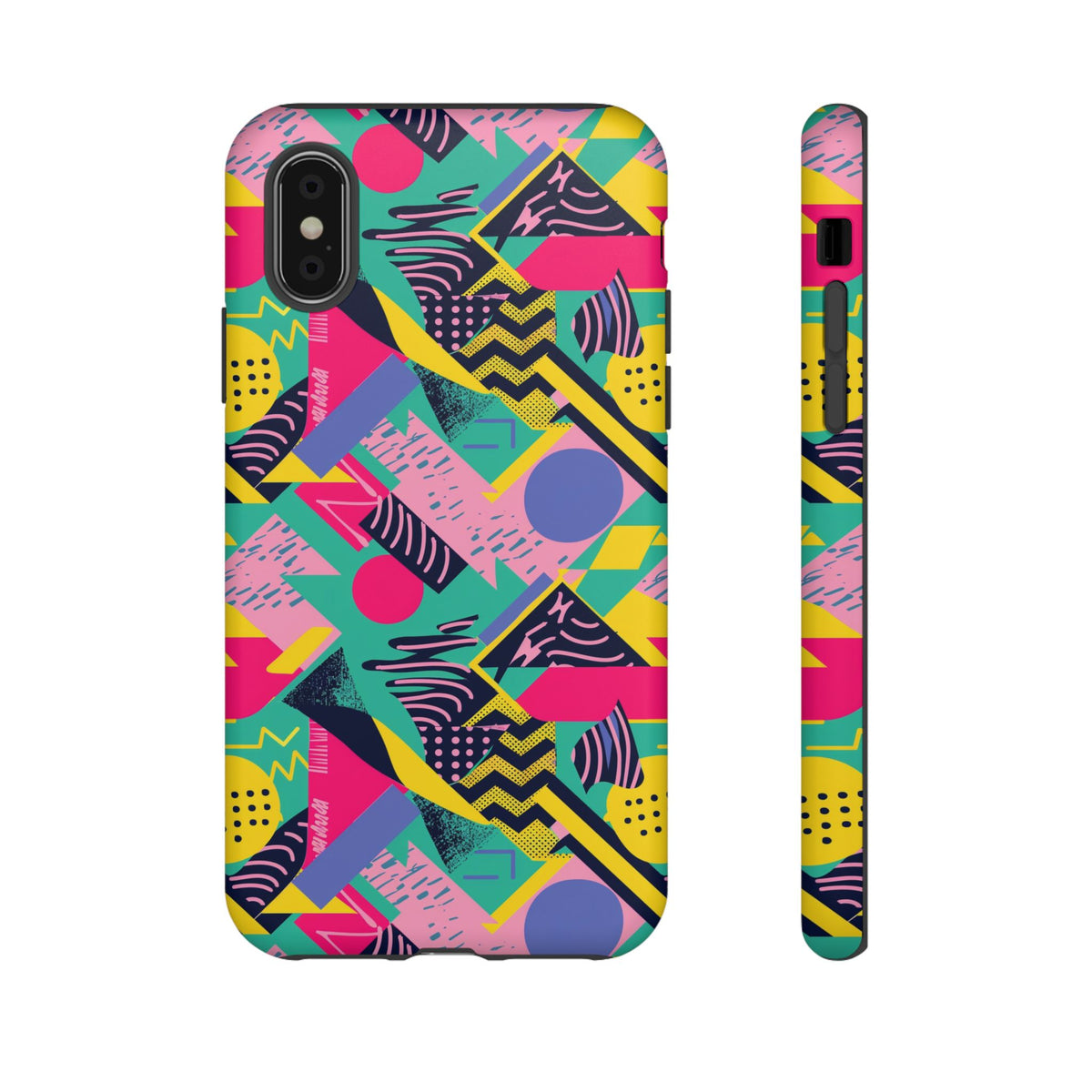 Retro 80s Seamless Phone Case – Vintage Style Meets Modern Protection 078