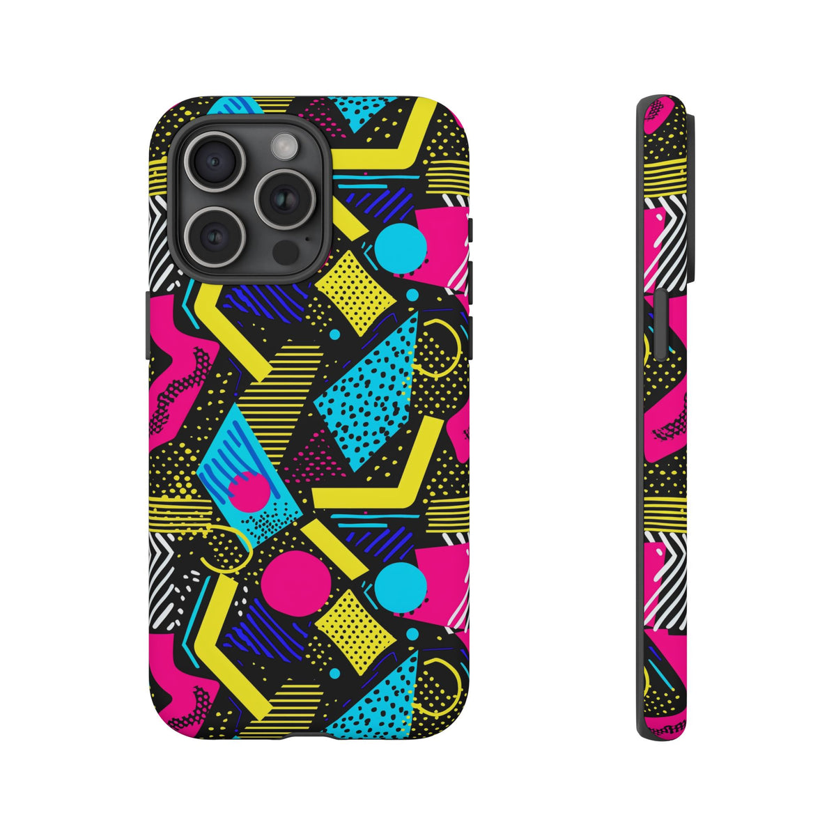 Retro 80s Seamless Phone Case – Vintage Style Meets Modern Protection 187