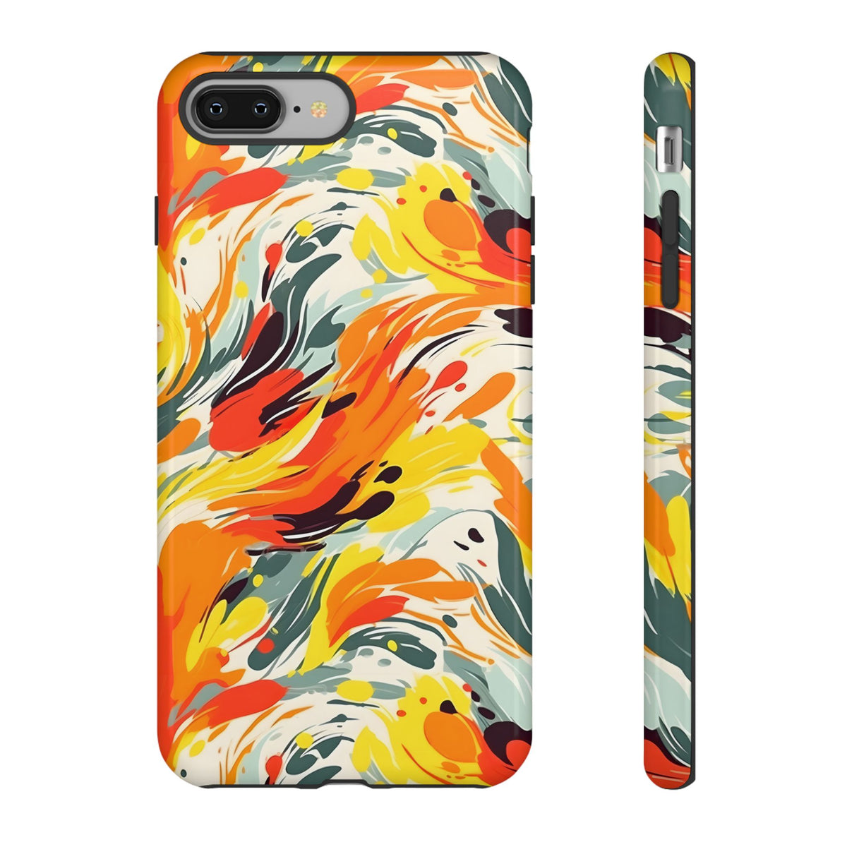 Abstract Painting Design Phone Case – Modern Art-Inspired Phone Cover 5