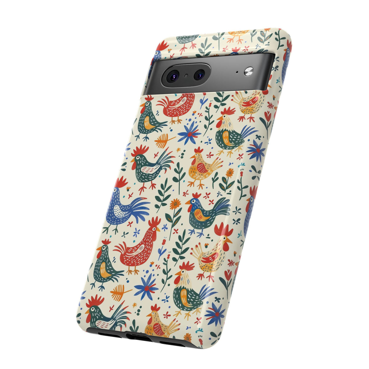 Birds Seamless Pattern Phone Case – Elegant and Timeless Avian Design 8