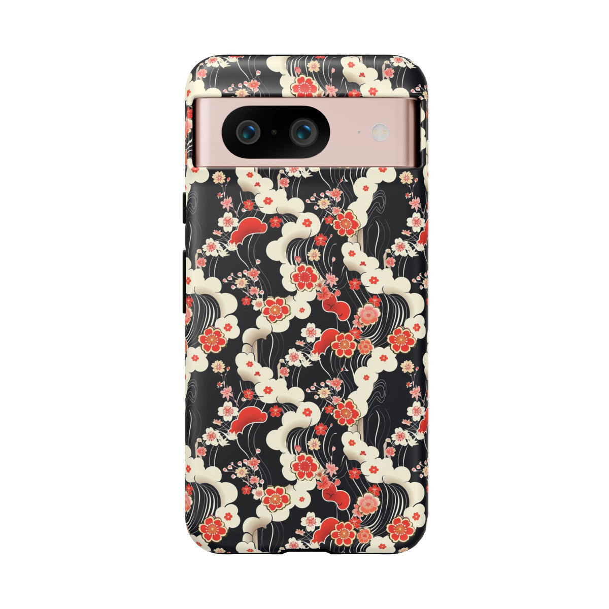 Japanese Pattern Phone Case – Elegant & Timeless Design for Your Phone 478