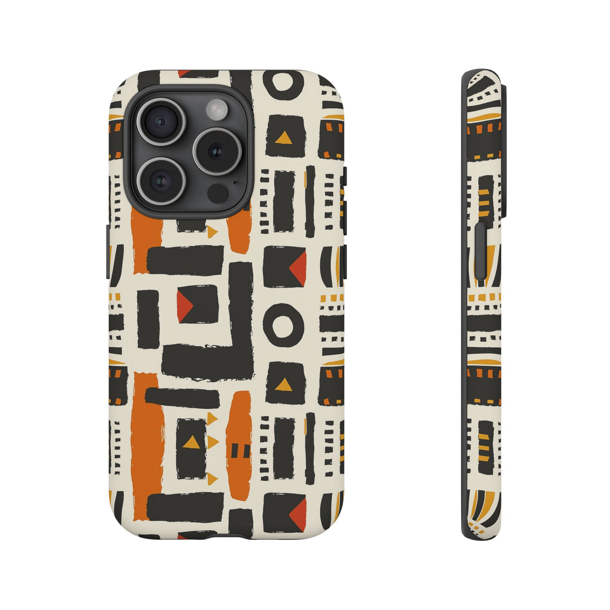 Stylish African Pattern Phone Case – Unique and Vibrant Protection 121