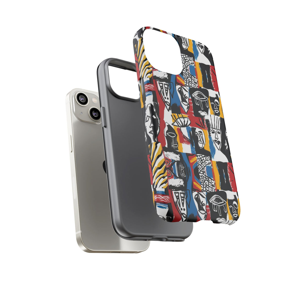 Stylish African Pattern Phone Case – Unique and Vibrant Protection 105