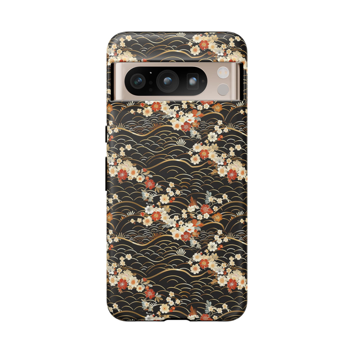 Japanese Pattern Phone Case – Elegant & Timeless Design for Your Phone 097