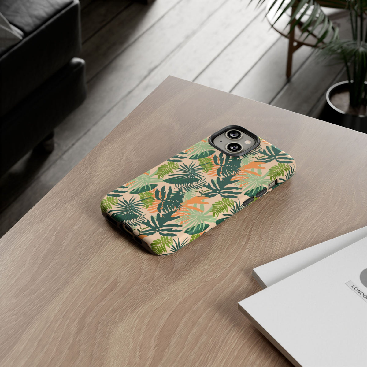 Jungle Pattern Phone Case – Exotic & Lush Design for Your Phone 353