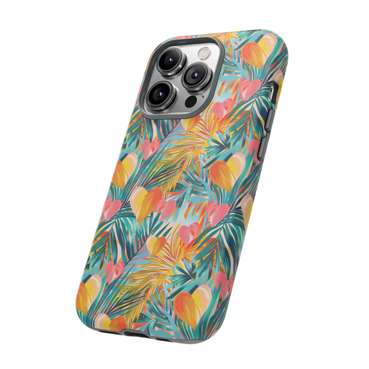 Heart Pattern Phone Case – Stylish & Loving Design for Your Device 824