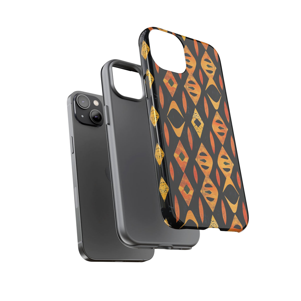 Stylish African Pattern Phone Case – Unique and Vibrant Protection 154