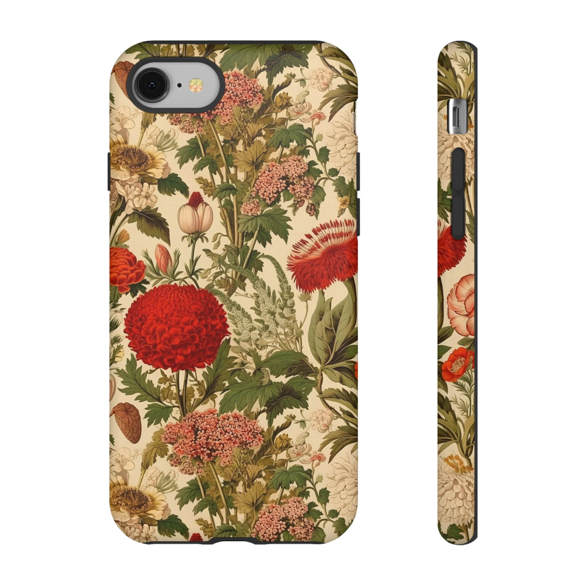 Antique Garden Botanical Phone Case - Vintage Botanical Phone Cover 2