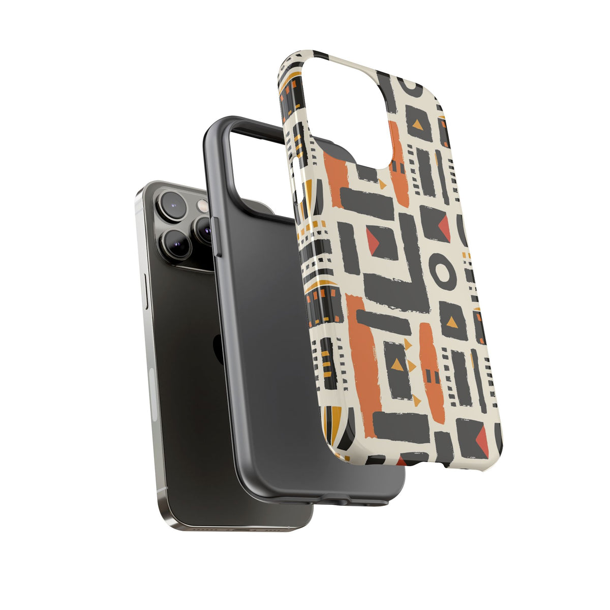 Stylish African Pattern Phone Case – Unique and Vibrant Protection 121