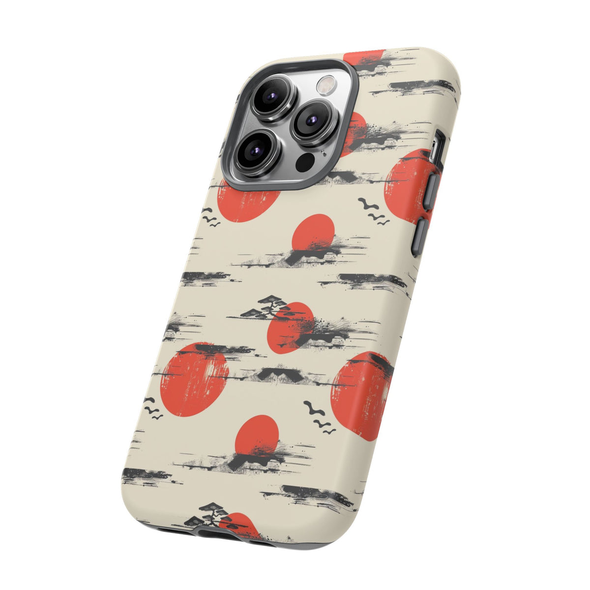 Japanese Pattern Phone Case – Elegant & Timeless Design for Your Phone 077