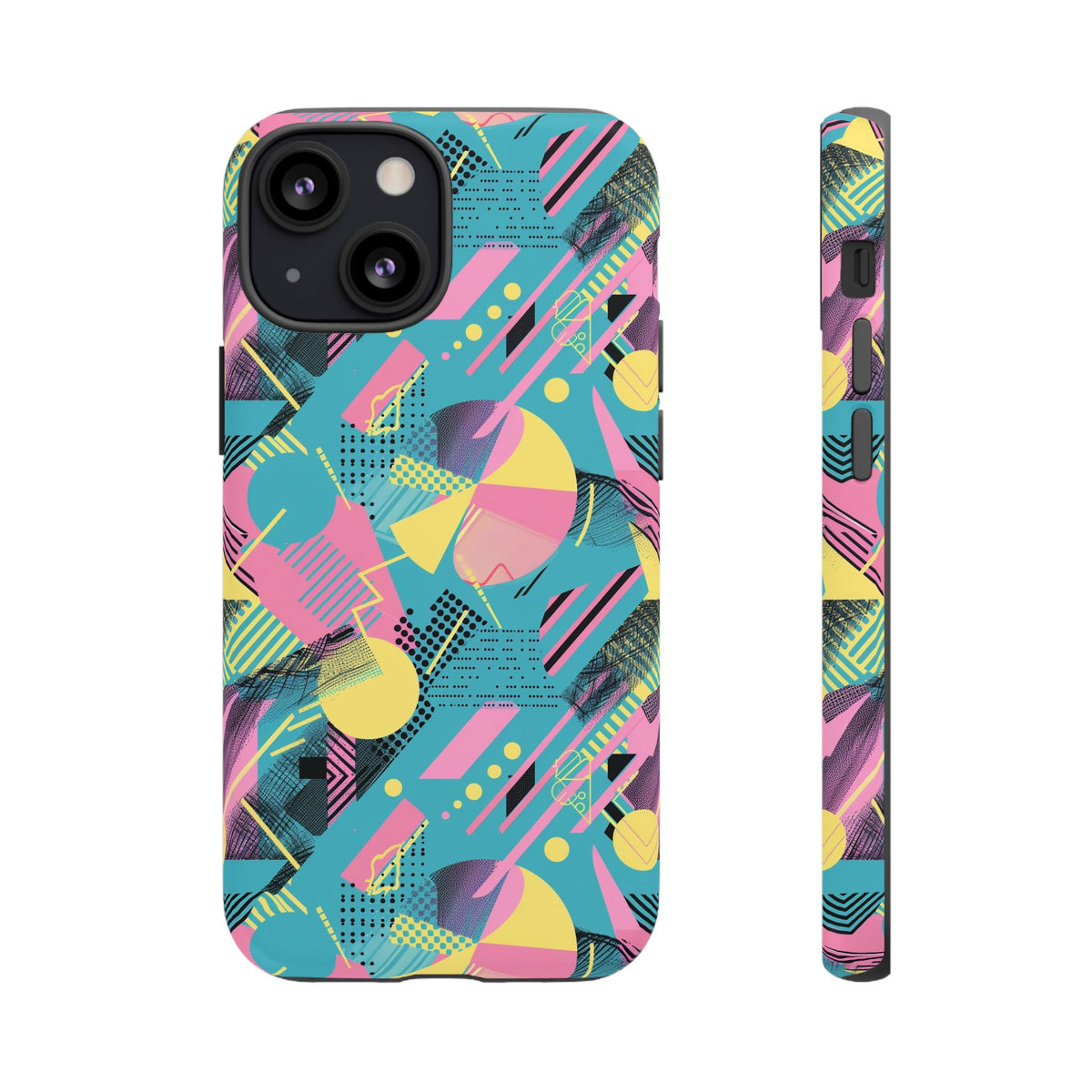 Retro 80s Seamless Phone Case – Vintage Style Meets Modern Protection 083