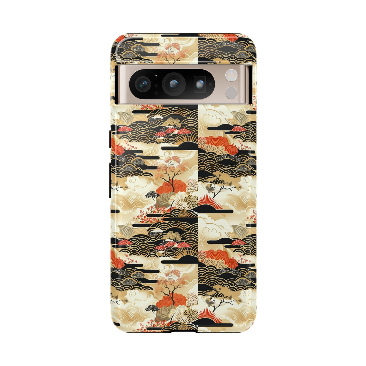 Japanese Pattern Phone Case – Elegant & Timeless Design for Your Phone 123