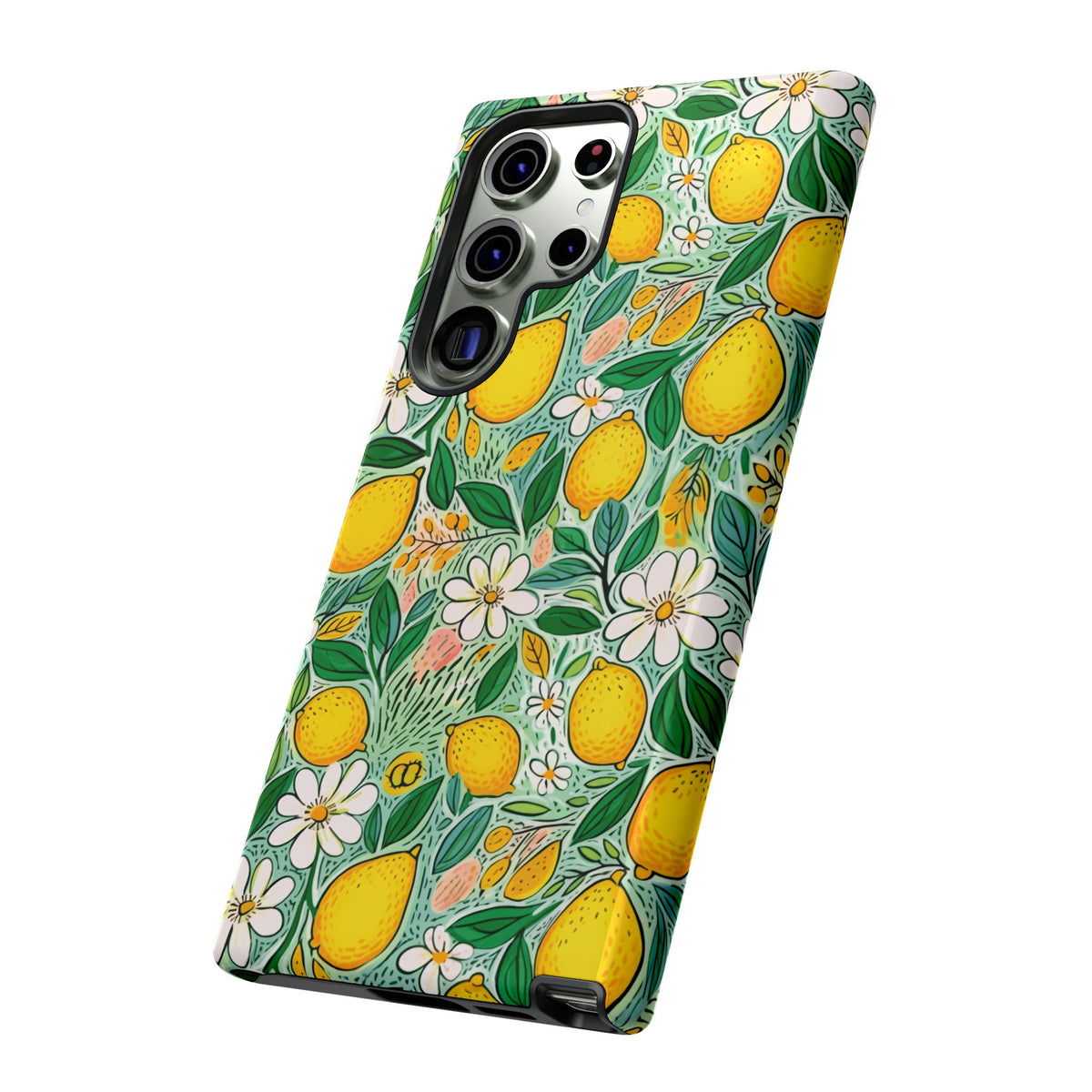 Cute Summer Lemons Phone Case – Refreshing Citrus Design for Your Phone 3