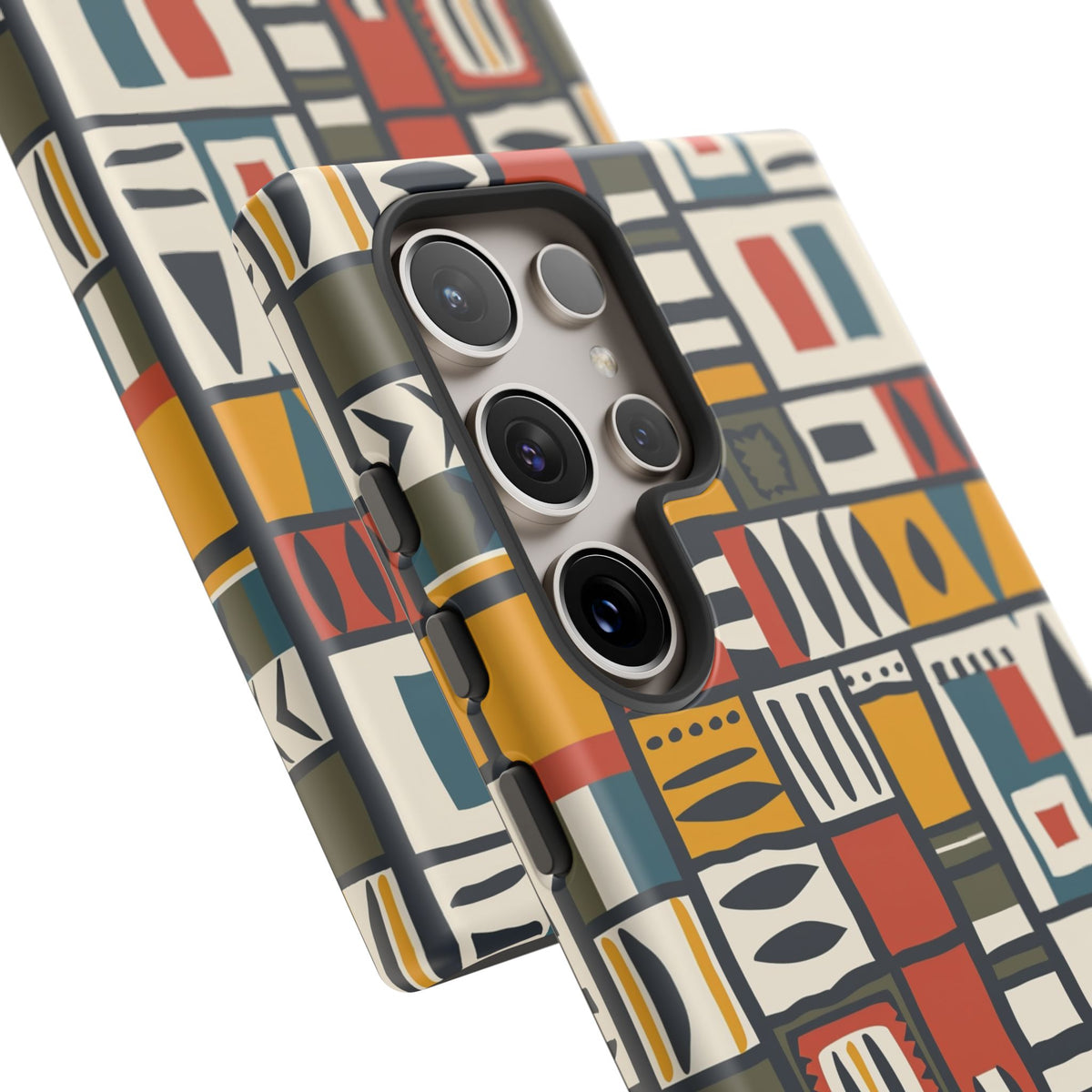 Stylish African Pattern Phone Case – Unique and Vibrant Protection 013