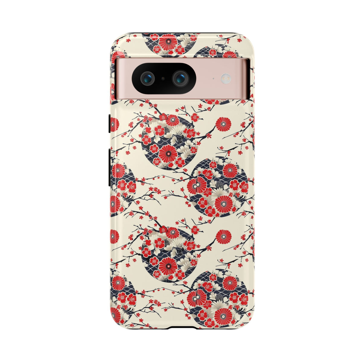 Japanese Pattern Phone Case – Elegant & Timeless Design for Your Phone 138