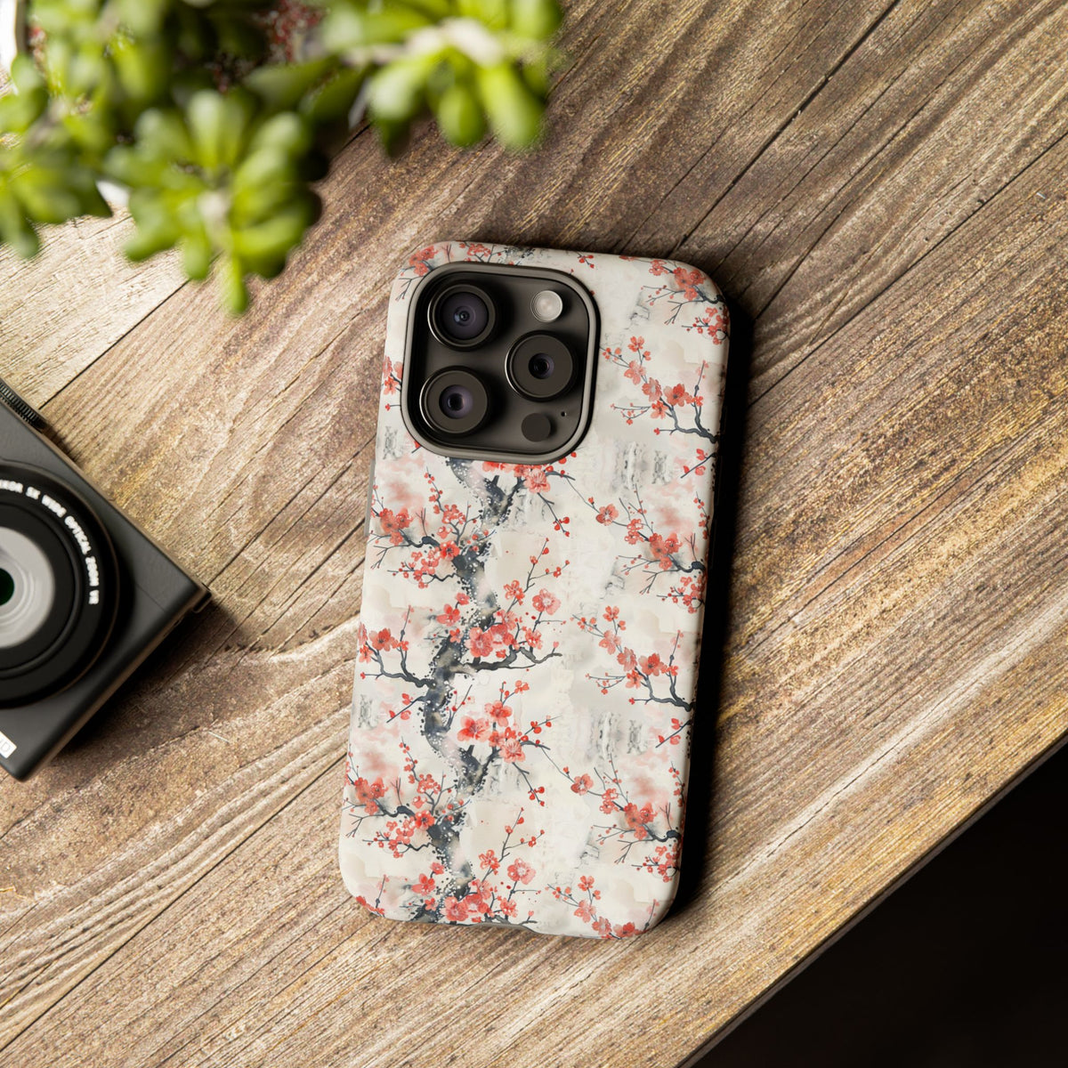 Japanese Pattern Phone Case – Elegant & Timeless Design for Your Phone 034