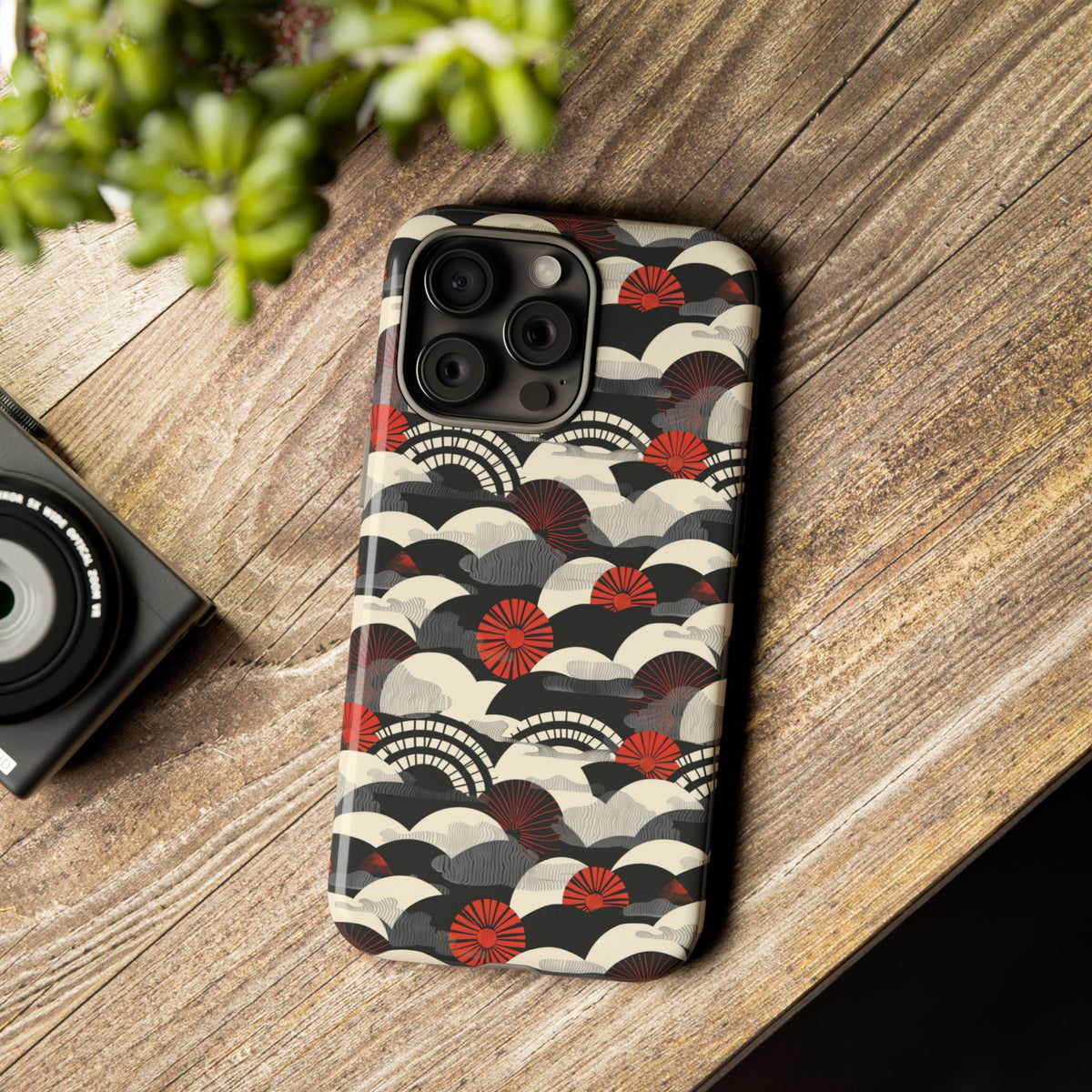 Japanese Pattern Phone Case – Elegant & Timeless Design for Your Phone 151