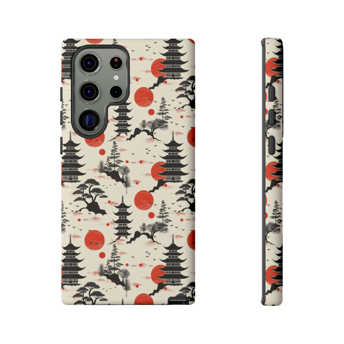 Japanese Pattern Phone Case – Elegant & Timeless Design for Your Phone 152