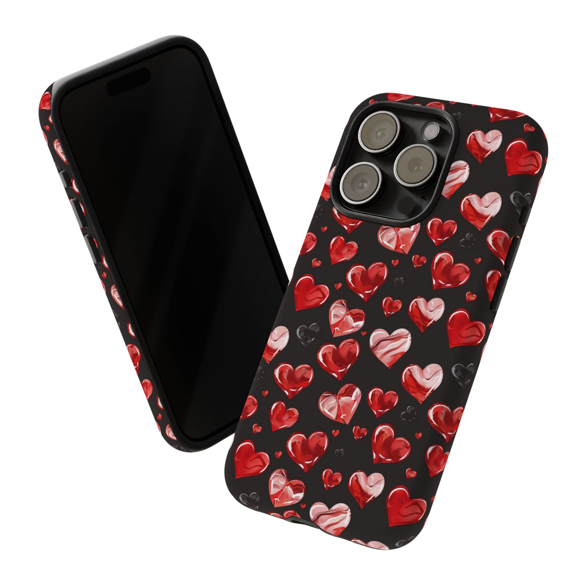 Heart Pattern Phone Case – Stylish & Loving Design for Your Device 365