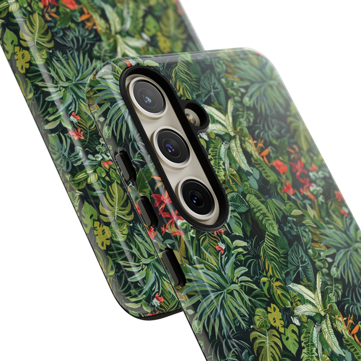 Jungle Pattern Phone Case – Exotic & Lush Design for Your Phone 323