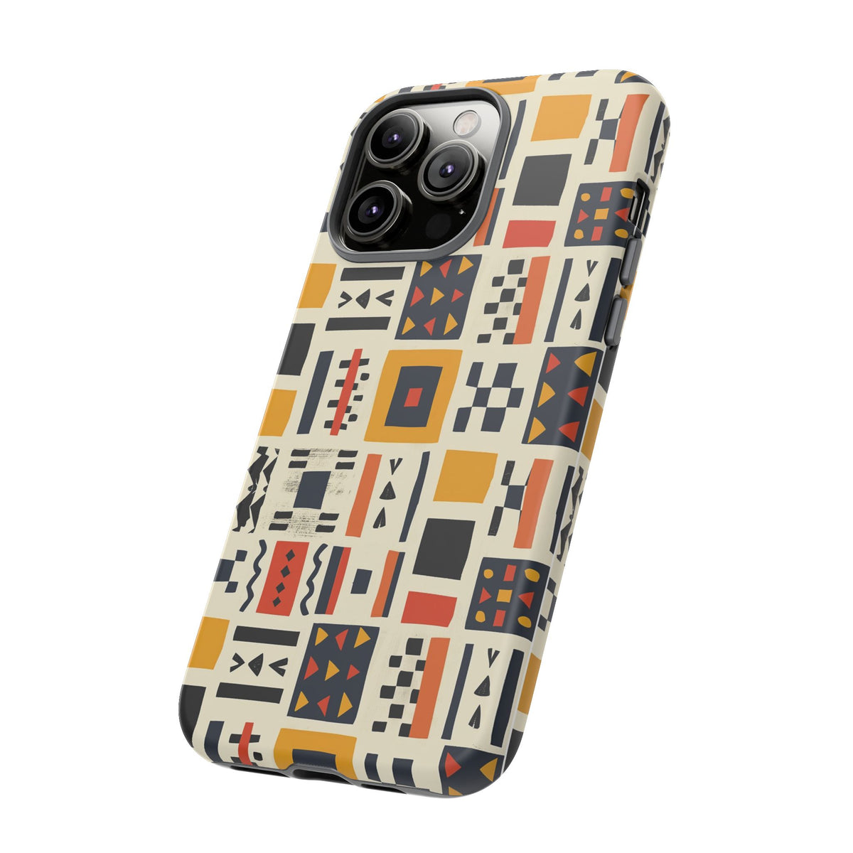 Stylish African Pattern Phone Case – Unique and Vibrant Protection 104