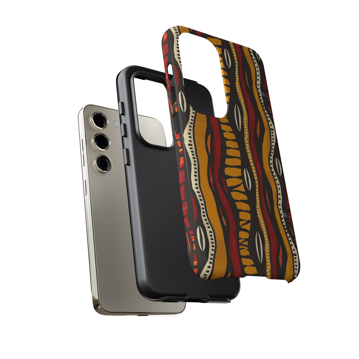 Stylish African Pattern Phone Case – Unique and Vibrant Protection 199