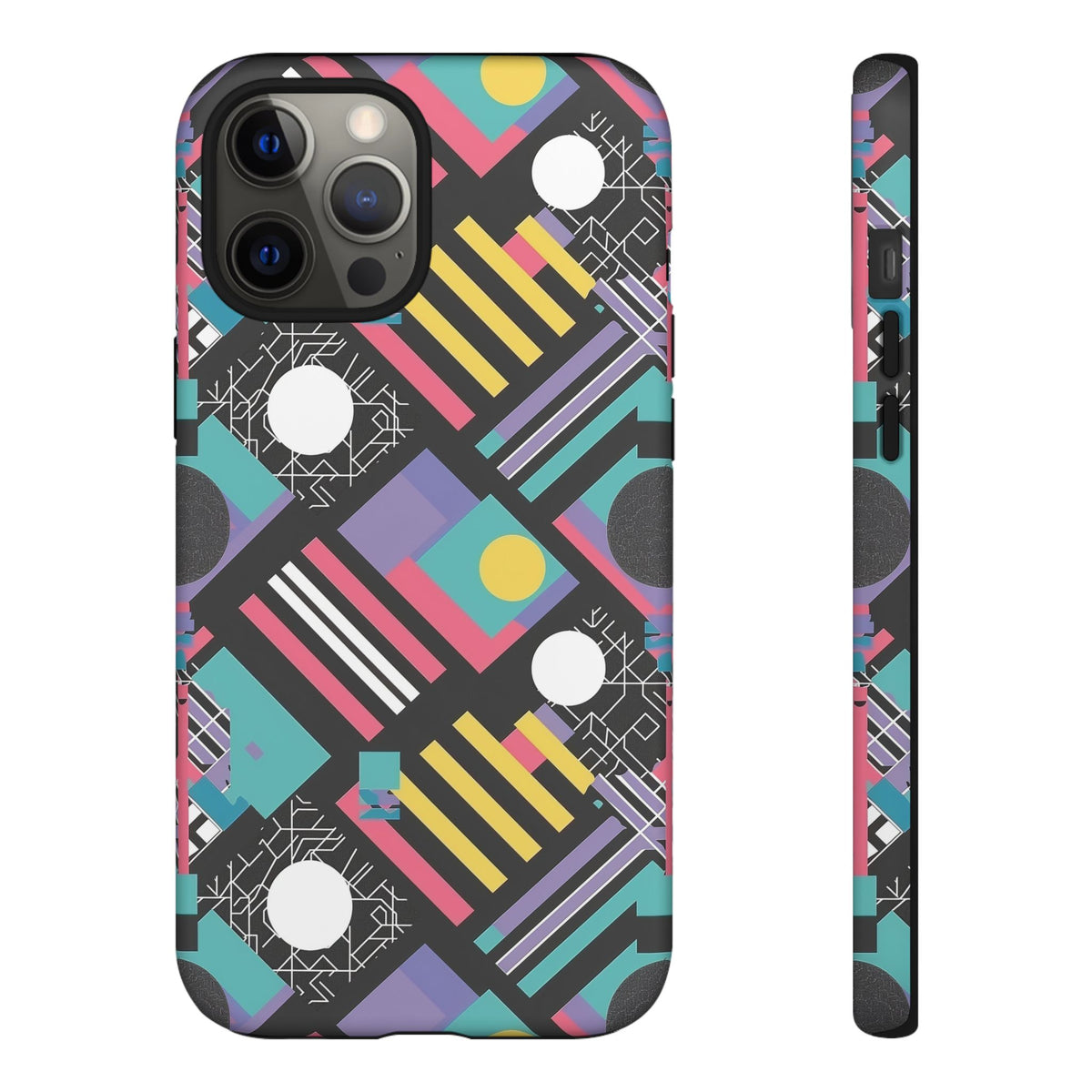 Retro 80s Seamless Phone Case – Vintage Style Meets Modern Protection 142