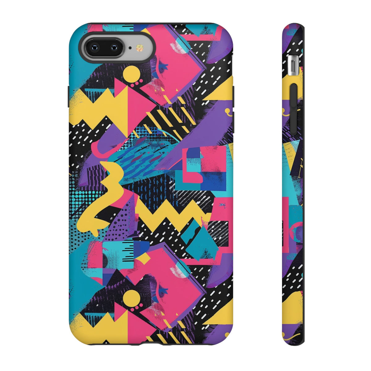 Retro 80s Seamless Phone Case – Vintage Style Meets Modern Protection 53