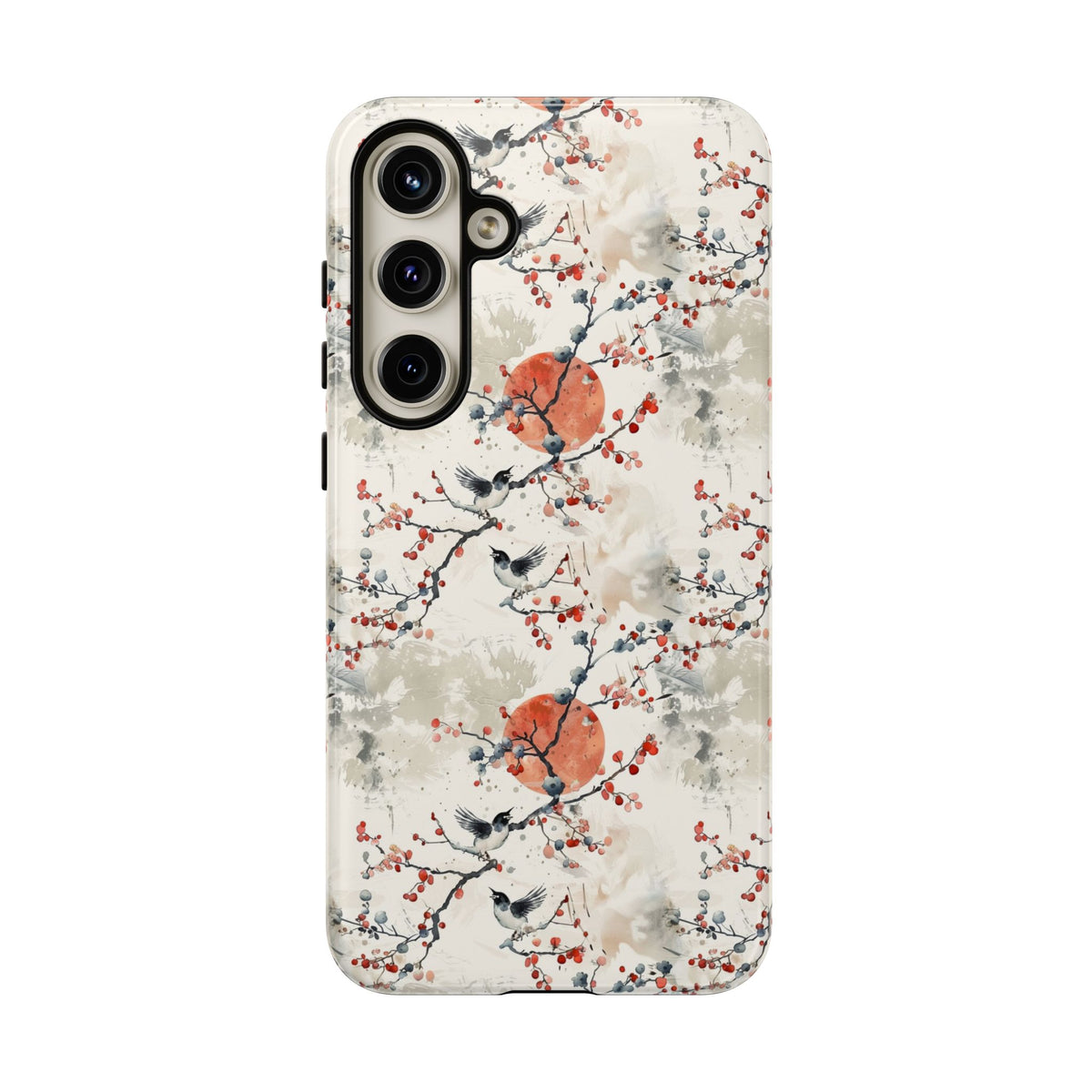 Japanese Pattern Phone Case – Elegant & Timeless Design for Your Phone 136