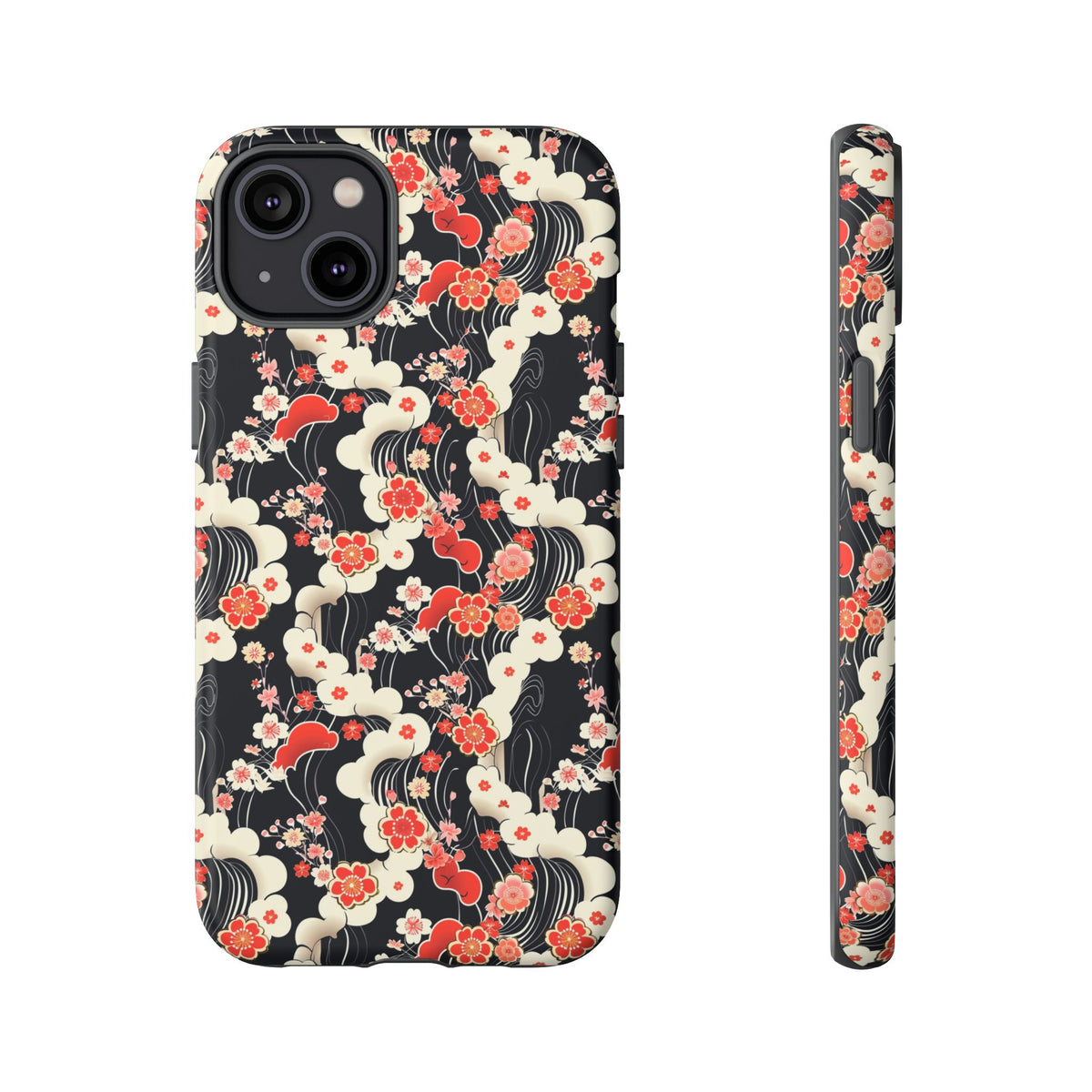 Japanese Pattern Phone Case – Elegant & Timeless Design for Your Phone 478