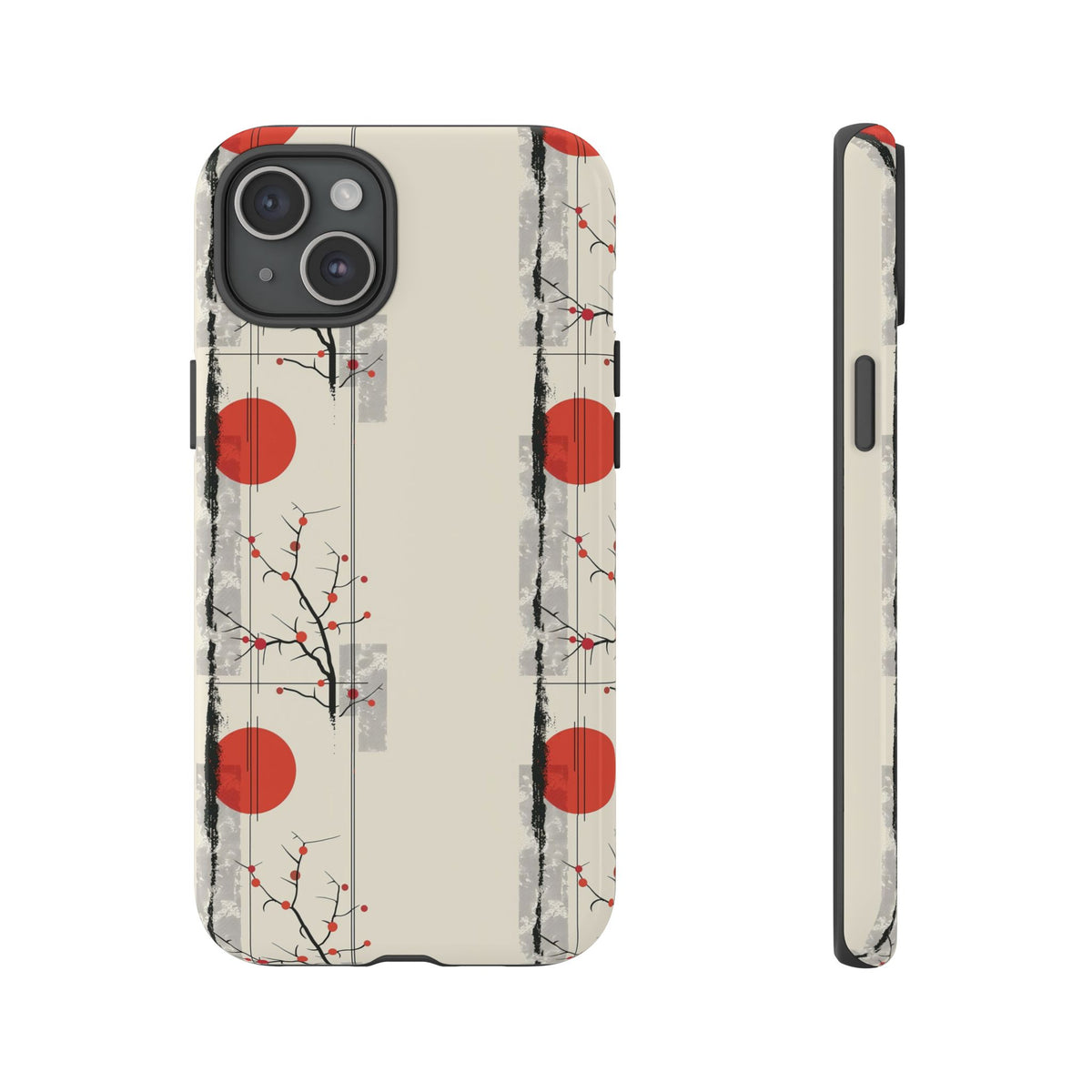 Japanese Pattern Phone Case – Elegant & Timeless Design for Your Phone 004